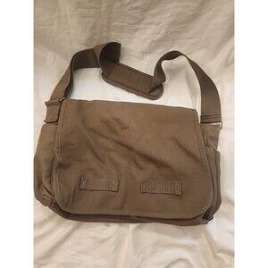 Sweetbriar Classic Vintage Messenger Bag - Original Large Field Brown